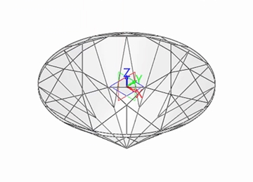 实例教程24：使用6163银河3D进行钻石对戒设计之2（钻石零件））