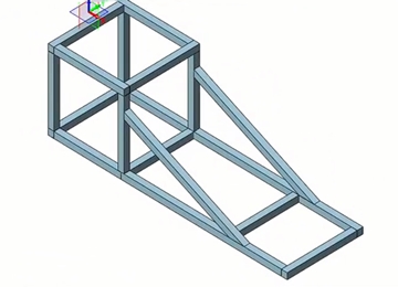 实例教程6：使用6163银河3D进行钢结构建模设计