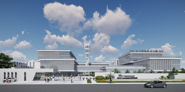 图：禾川科技新厂区（建设中）效果图